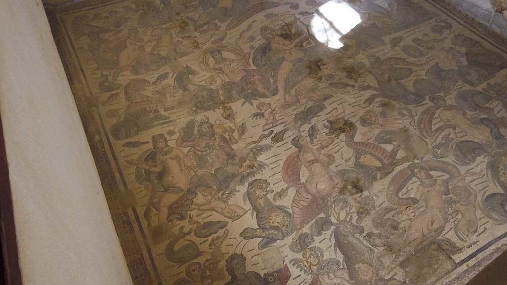 Mozaiki Villa Romana co zobaczyć na Sycylii