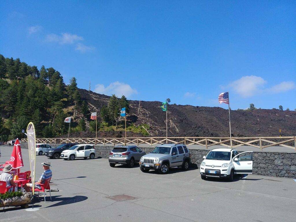 parking na etnie 1 wulkan etna