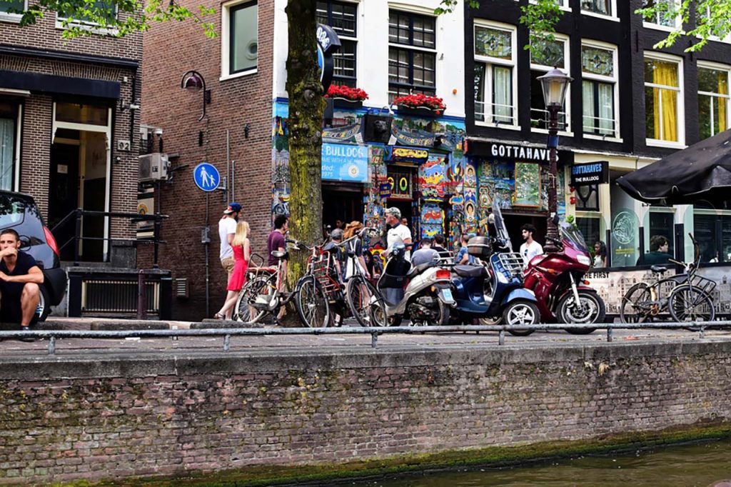 Holandia Amsterdam sklepy z pamiątkami blog o podróżach