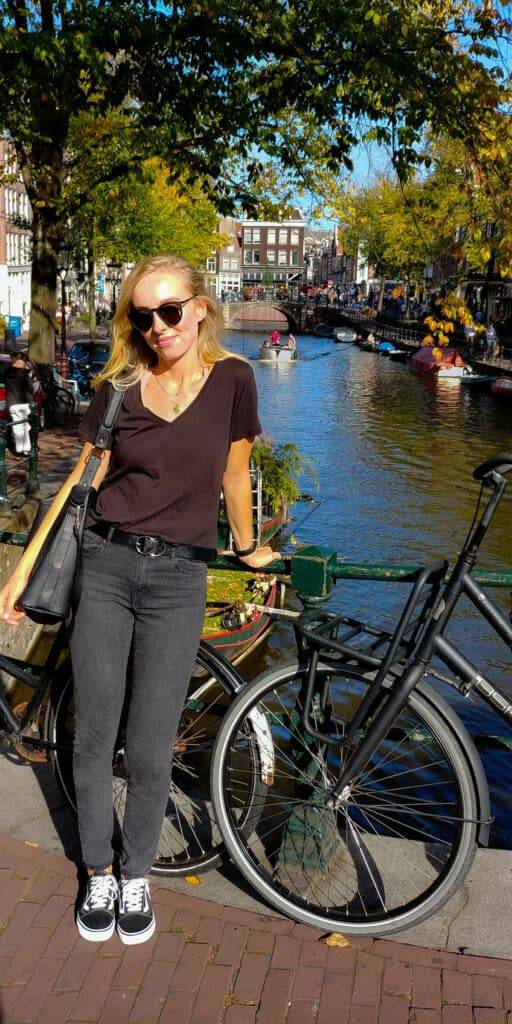 Amsterdam miasto rowerów i kanałów
