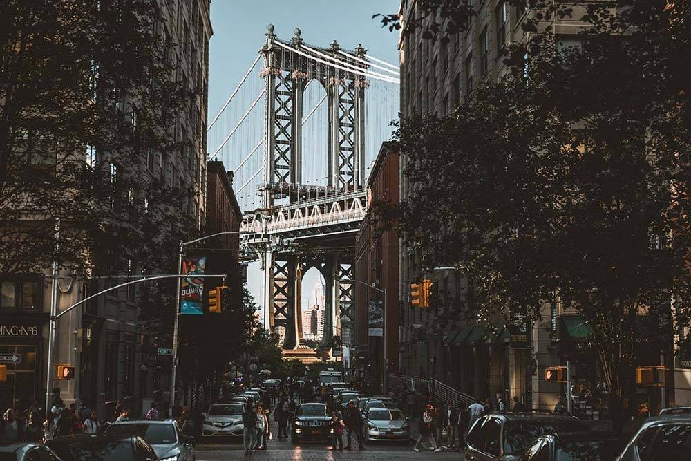 Nowy Jork miejsca które trzeba zobaczyć i zwiedzić Brooklyn Bridge