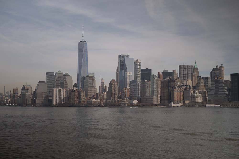 Nowy Jork Manhattan panorama miasta