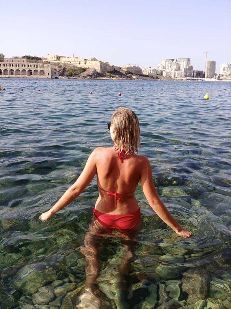 Malta Valletta hotel z basenem i plażą