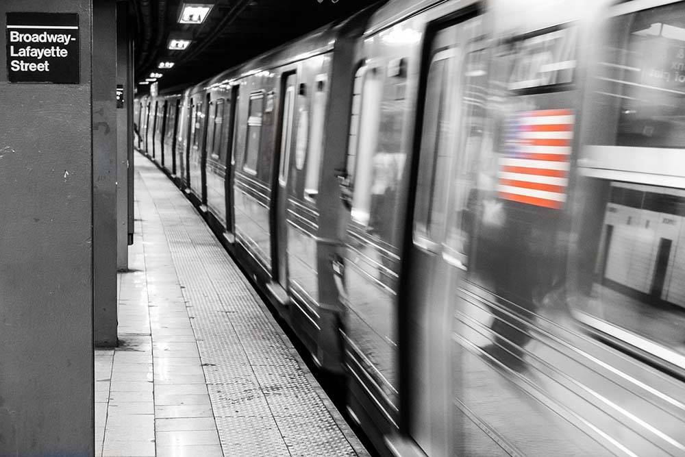 Metro w Nowym Jorku w Stanach Zjednoczonych