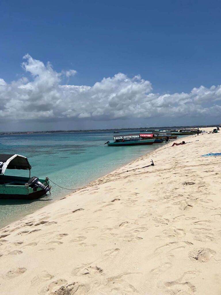 Lokalna wodna wycieczka na Nakupenda sandbank, czyli piaskową wyspę niedaleko Zanzibaru
