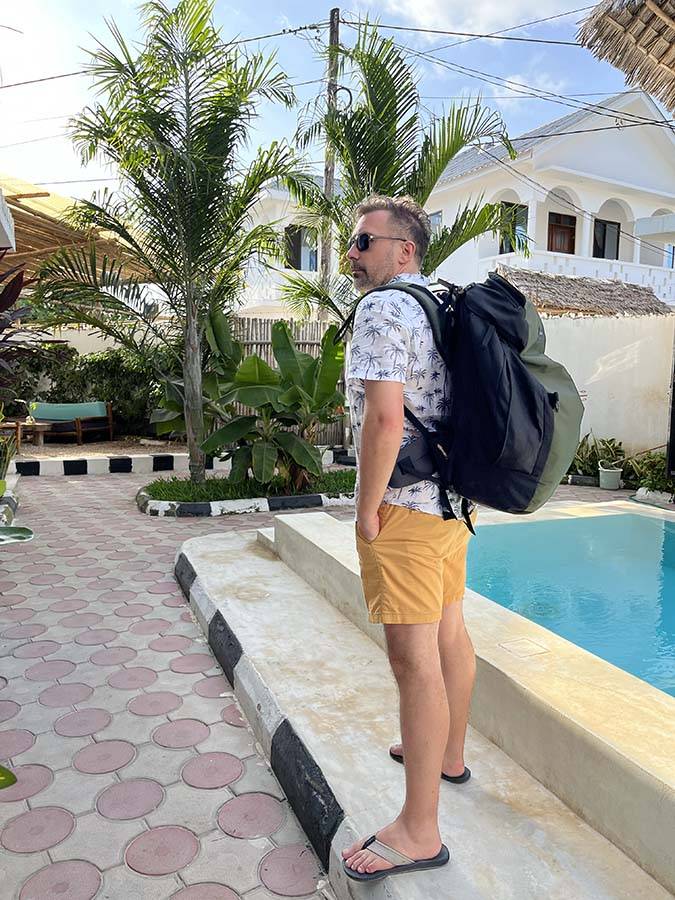 Co zabrać na Zanzibar? Plecak podróżny zamiast walizki.