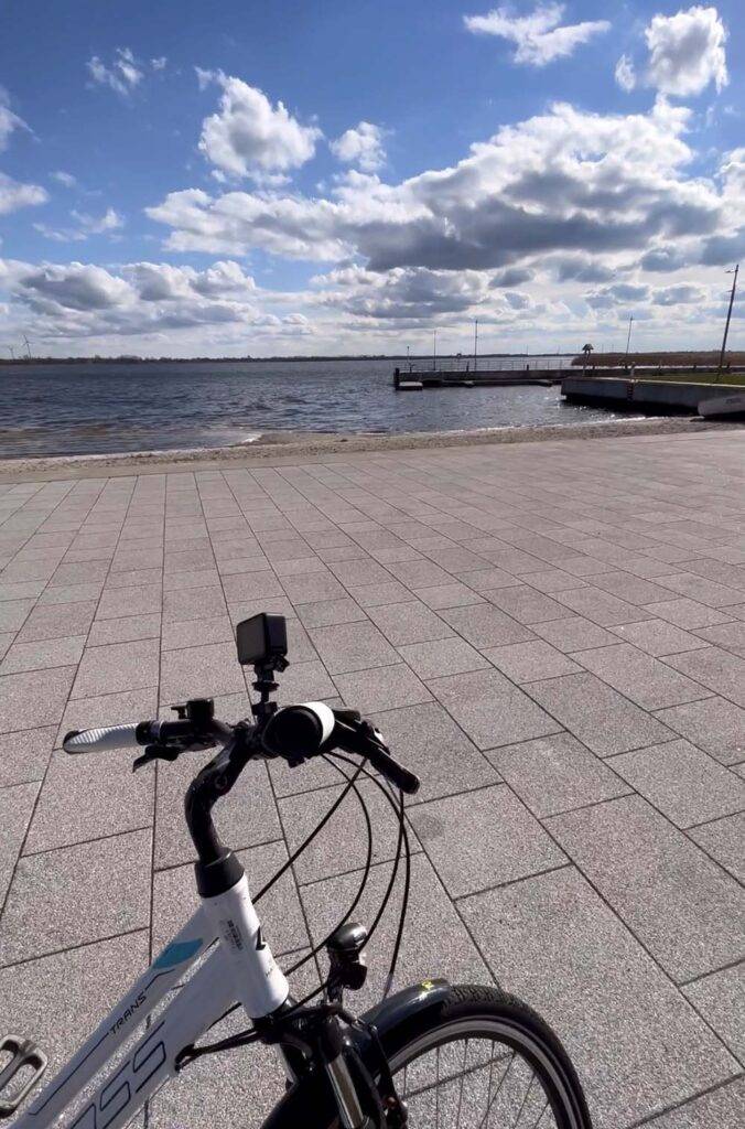 jazda rowerem nad polskim morzem