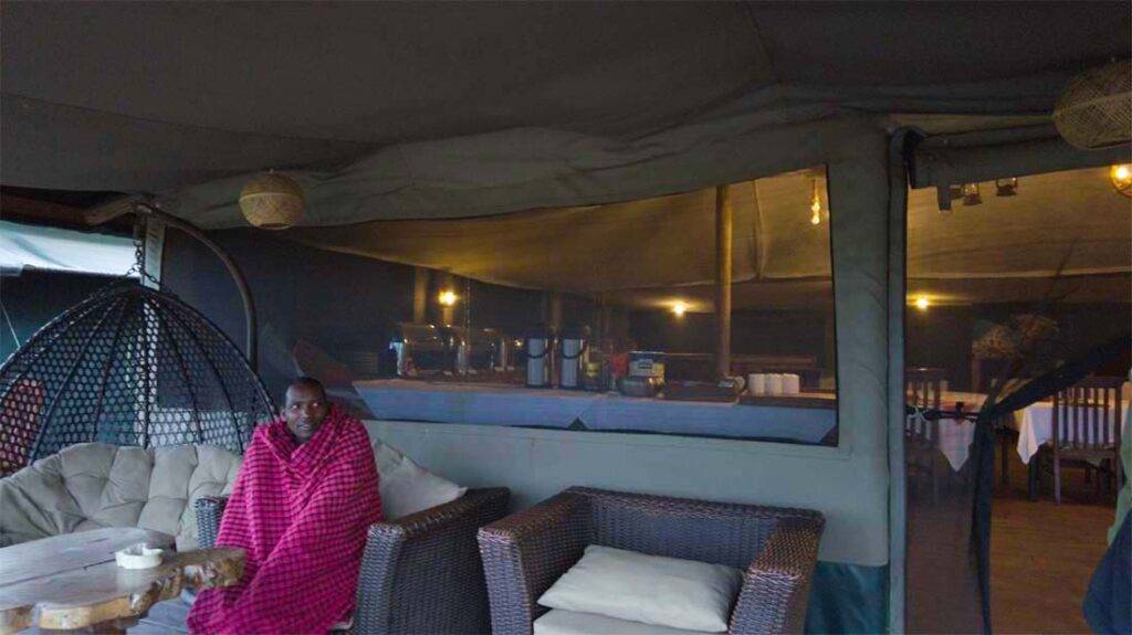 Heritage Luxury Tented Camp s parku narodowym Serengeti w Tanzanii