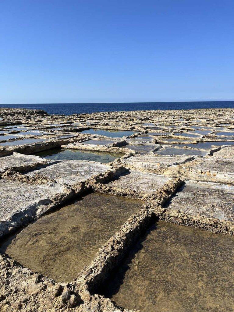 Jeziora Solne na Malcie wyspa Gozo atrakcje