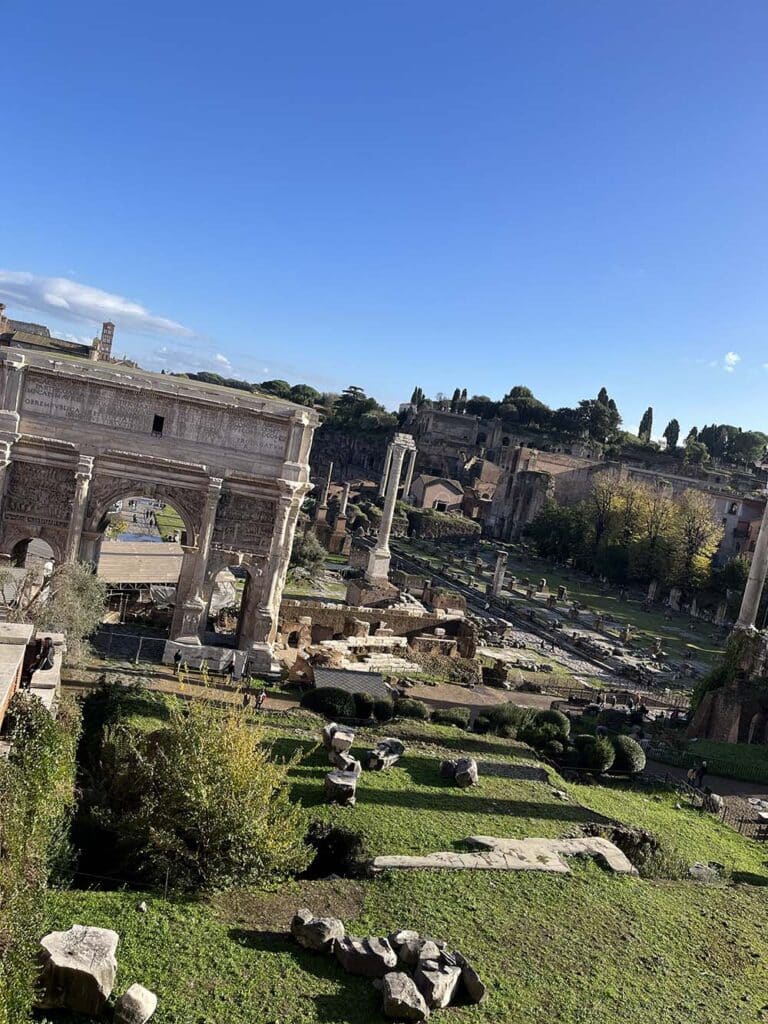 Rzym atrakcje miasta Forum Romanum