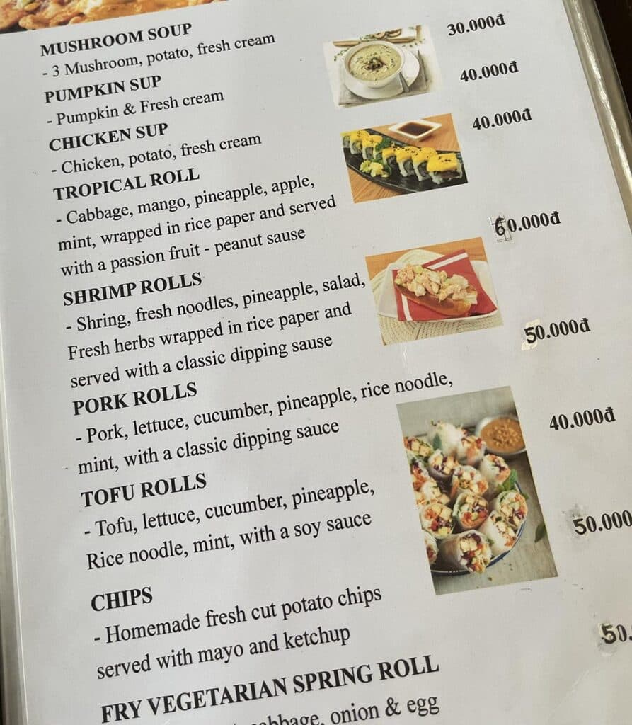 Ceny w Wietnamie ile kosztuje jedzenie w restauracjach