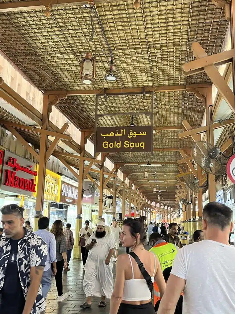 Złoty souk Dubaj